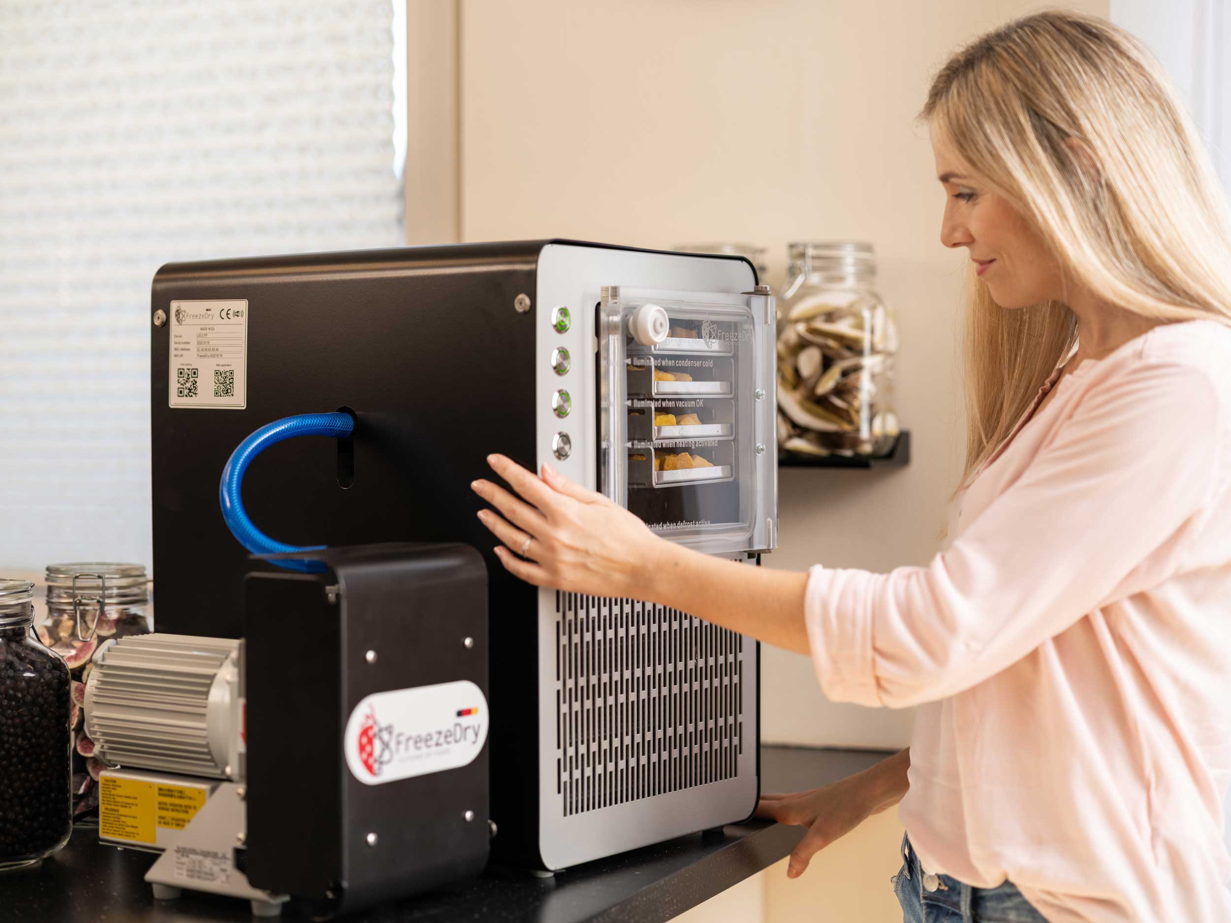 Freezedryer LIO2 FP The smallest in the family FreezeDryFood